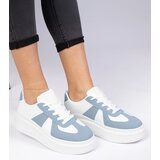 Gemre Blue platform sneakers Mishel | Shoptok.si