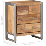  Komoda od grubog drva manga 60 x 35 x 70 cm | shoptok.hr