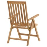 Venture Home Kenya vrtna stolica s podesivim naslonom 60 &amp;times; 61 &amp;times; 105 cm, prirodna boja drva Slike