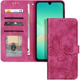 AVIZAR Ohišje metuljček za Samsung Galaxy A26 denarnica in držalo za videoposnetek, Fuksija, (5000014120) | Shoptok.si