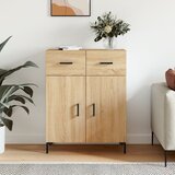 vidaXL Komoda boja hrasta sonome 69 5x34x90 cm od konstruiranog drva | shoptok.hr