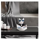 Aberto Design dekorativna figura Bıg Boss, Bela | Eponuda.com