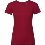 RUSSELL Pure Organic Women's Red T-shirt | Shoptok.si