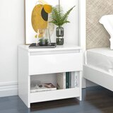 vidaXL Noćni ormarići 2 kom visoki sjaj bijeli 40x30x39 cm od iverice Cijene