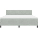  Krevet s opruga kutije Svijetlo siva 180 x 200 cm Baršun | shoptok.hr