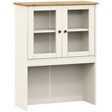  Visoka komoda VIGO bijela 80 x 40 x 176 cm od masivne borovine | Eponuda.ba
