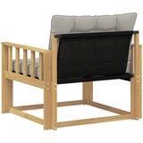  Set vanjskih sofa Čvrsto drvo akacije i Textilene | shoptok.hr