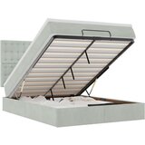  Otomanski krevet s madracima i LED 140x190 cm baršunasti | shoptok.hr