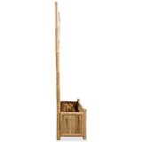  Posuda za sadnju s rešetkom od bambusa 70 cm | shoptok.hr