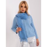 Wool Fashion Italia Scarf-AT-SZ-23185.73P-blue | shoptok.hr