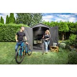 Lifetime - Plastična vrtna kućica Stella - 4 16 m2 (213x213x228 cm) | BRANDED IN THE USA | shoptok.hr