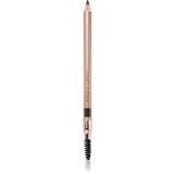 Nude by Nature Defining svinčnik za obrvi s krtačko odtenek 02 Medium Brown 1,08 g | Shoptok.si