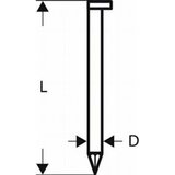 Bosch Ekser sa prugama D–glava SN34DK 50 2608200000, 2,8 mm, 50 mm, čista, glatka Cene