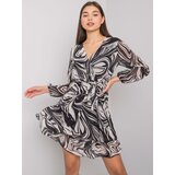 Och Bella Dress-TW-SK-BI-2635.49P-black-beige | Shoptok.si
