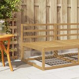 MODUL naslona Bijela 79 x 4 x 73 cm Čvrsto drvo akacije | Eponuda.com