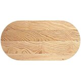 vidaXL Stolna ploča 100x50x2 cm od ovalna masivna hrastovina | shoptok.hr