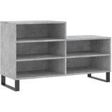  The Living Store Omarica za čevlje betonsko siva 102x36x60 cm inženirski les - Omarica Za Čevlje, (21444756) | Shoptok.si