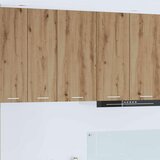 vidaXL viseći ormarić riga umjetnički hrast i bijela 40 x 31 x 80 cm | shoptok.hr