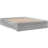  Okvir za krevet s ladicama boja hrasta 160x200 cm drveni | shoptok.hr
