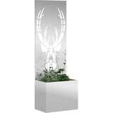  Privatnost u vrtu Srebrno 50 x 150 cm Pocinčani čelik | shoptok.hr