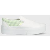 Vans Tenisice Classic Slip-On Stackform za žene, boja: bijela, VN0A7Q5RBGN1 | shoptok.hr