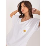 RUE PARIS Blouse-RV-BZ-9626.28-white Cene