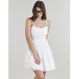 Michael Kors POPLIN SMOCKED MINI DRESS Bijela | shoptok.hr