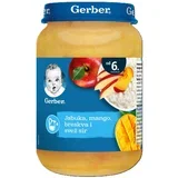 kašica jabuka, mango, breskva i svež sir 190g