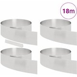 Ograda oko Travnjaka 4 pcs Srebrno 450 x 0,05 x 20 cm | shoptok.hr