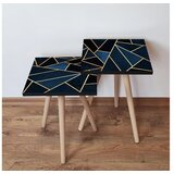 Hanah home sklapajući Stočić 2 Komada 2SHP321 - Navy Plavo Cene