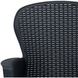  3-dijelni bistro set od plastike s izgledom ratana antracit | Eponuda.ba