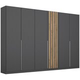 Modern Living Omara S Klasičnimi Vrati Lamella, Siva, Barva Hrasta Cene