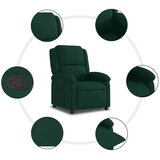 vidaXL Naslonjač tamnozeleni baršunasti | shoptok.hr