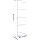 Unutarnja vrata Bijela 78 x 211 cm Šperploča | Eponuda.ba