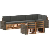 Set vanjskih sofa 8 kom. Poliester | shoptok.hr