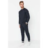 Trendyol Men's Navy Regular Fit 2 Yarn Knitted Pajamas Set | Shoptok.si