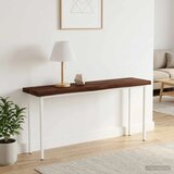  Pravokutni stolni vrh 120 x 30 x 3 cm Pravokutni - Tamno smeđa 90 x 55 x 3 5 cm Živi rub 1 strana | shoptok.hr