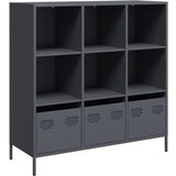 Maison Chic Komoda - Predalnik antracitna 101,5x39x103,5 cm jeklo, (21715936) Cene
