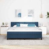  Postelja boxspring z vzmetnico z vzmetnico Modra 180 x 200 cm, (5000126228) | Shoptok.si