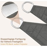 WOLTU vodoodporno senčno jadro - 2,5 × 2,5 × 3,5 m | Shoptok.si