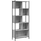 Maison Chic Knjižna omara - Knjižni regal siva sonoma 72x28x172 cm inženirski les, (21726076) | Shoptok.si