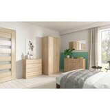MID.YOU omara s klasičnimi vrati, hrast sonoma | Shoptok.si