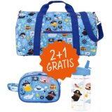 A Little Lovely Company Potovalni komplet Pirati + bidon GRATIS Cene