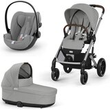 Cybex kolica 4u1 Balios bundle M set stone grey 524001179,524001341,520003353,524001381,526001365 Cijene