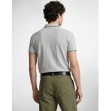 Polo Ralph Lauren POLO COUPE DROITE EN COTON BASIC MESH COL RAYE Siva | shoptok.hr