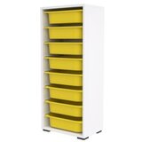 Hanah home višenamenska polica cara 8N white yellow | ePonuda.com