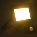 vidaXL LED reflektor s senzorjem 30 W toplo bel | Shoptok.si