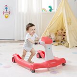 Igrače in hobi Zložljiva otroška hojica 2 v 1, oranžna | Shoptok.si