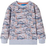  Dječja topla majica siva prošarana 140 | shoptok.hr