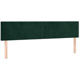  LED uzglavlje tamnozeleno 160x5x78/88 cm baršunasto | Eponuda.ba